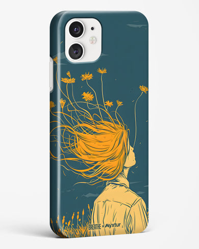 Golden Cascade [BREATHE] Hard Case Phone Cover (Apple)