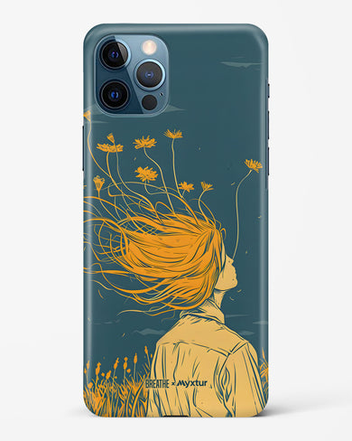 Golden Cascade [BREATHE] Hard Case Phone Cover (Apple)