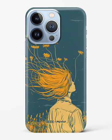 Golden Cascade [BREATHE] Hard Case Phone Cover (Apple)