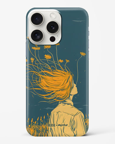 Golden Cascade [BREATHE] Hard Case Phone Cover (Apple)