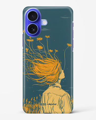 Golden Cascade [BREATHE] Hard Case Phone Cover (Apple)