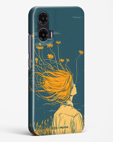 Golden Cascade [BREATHE] Hard Case Phone Cover (Motorola)