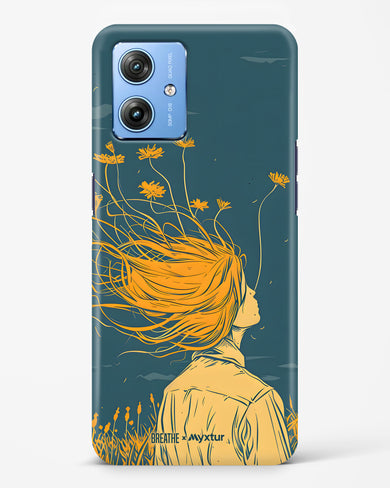 Golden Cascade [BREATHE] Hard Case Phone Cover (Motorola)