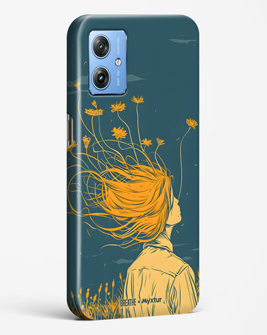 Golden Cascade [BREATHE] Hard Case Phone Cover (Motorola)