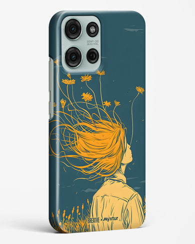 Golden Cascade [BREATHE] Hard Case Phone Cover (Motorola)