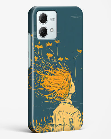 Golden Cascade [BREATHE] Hard Case Phone Cover (Motorola)