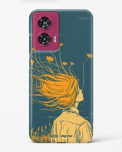 Golden Cascade [BREATHE] Hard Case Phone Cover (Motorola)