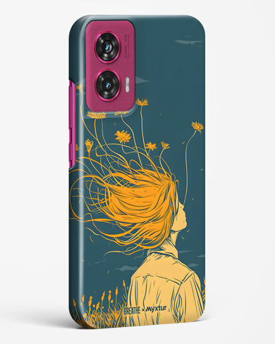 Golden Cascade [BREATHE] Hard Case Phone Cover (Motorola)