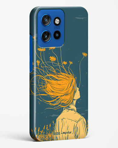 Golden Cascade [BREATHE] Hard Case Phone Cover (Motorola)