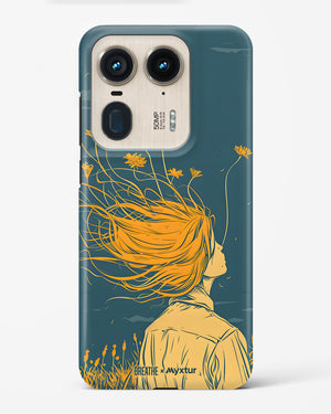 Golden Cascade [BREATHE] Hard Case Phone Cover (Motorola)