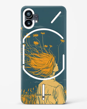 Golden Cascade [BREATHE] Hard Case Phone Cover (Nothing)