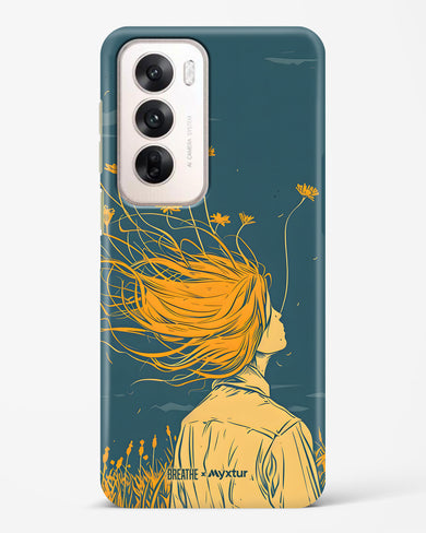 Golden Cascade [BREATHE] Hard Case Phone Cover (Oppo)