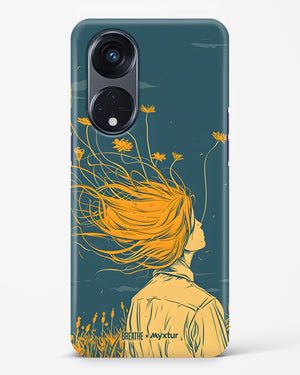 Golden Cascade [BREATHE] Hard Case Phone Cover (Oppo)