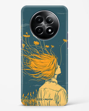 Golden Cascade [BREATHE] Hard Case Phone Cover (Realme)