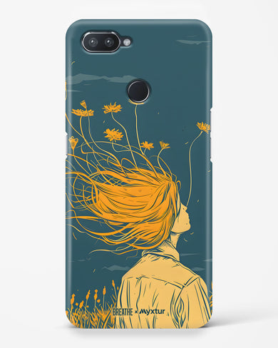 Golden Cascade [BREATHE] Hard Case Phone Cover (Realme)