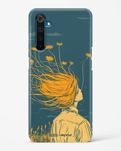 Golden Cascade [BREATHE] Hard Case Phone Cover (Realme)