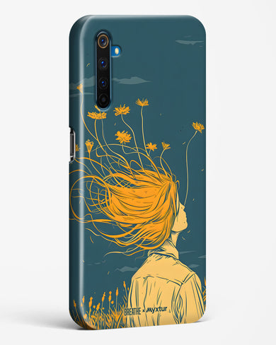 Golden Cascade [BREATHE] Hard Case Phone Cover (Realme)