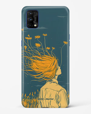 Golden Cascade [BREATHE] Hard Case Phone Cover (Realme)