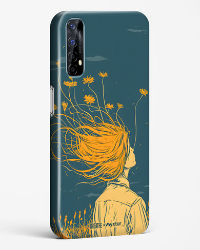 Golden Cascade [BREATHE] Hard Case Phone Cover (Realme)