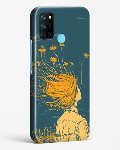 Golden Cascade [BREATHE] Hard Case Phone Cover (Realme)