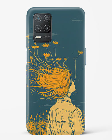 Golden Cascade [BREATHE] Hard Case Phone Cover (Realme)