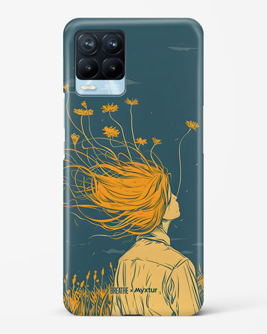 Golden Cascade [BREATHE] Hard Case Phone Cover (Realme)