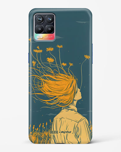 Golden Cascade [BREATHE] Hard Case Phone Cover (Realme)