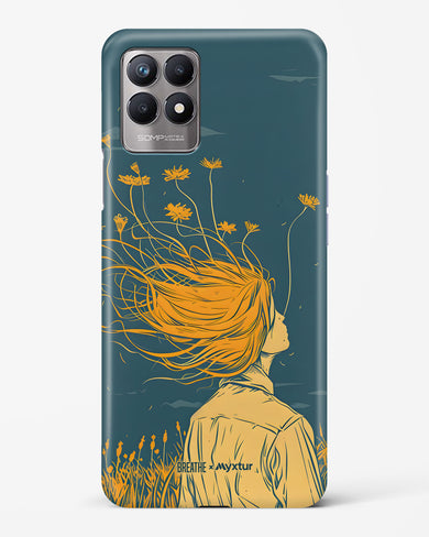 Golden Cascade [BREATHE] Hard Case Phone Cover (Realme)