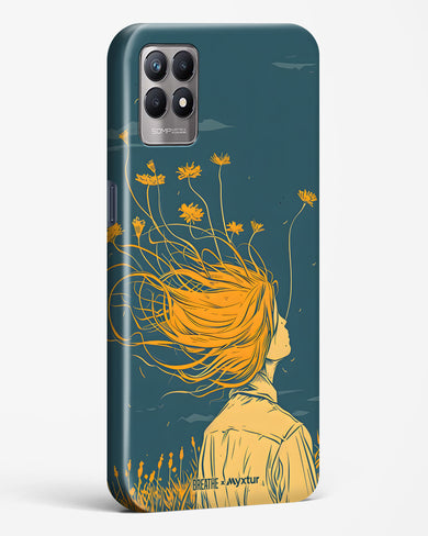 Golden Cascade [BREATHE] Hard Case Phone Cover (Realme)