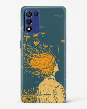 Golden Cascade [BREATHE] Hard Case Phone Cover (Realme)