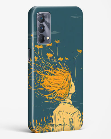 Golden Cascade [BREATHE] Hard Case Phone Cover (Realme)