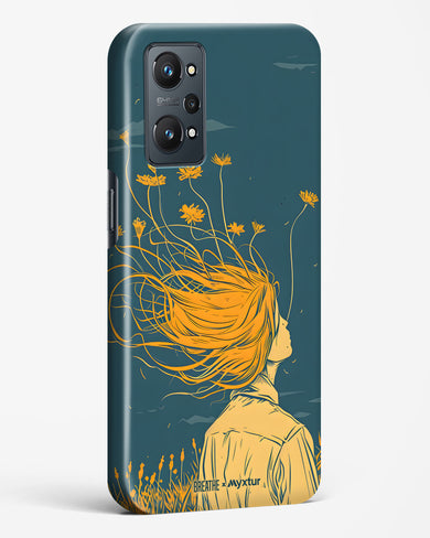 Golden Cascade [BREATHE] Hard Case Phone Cover (Realme)