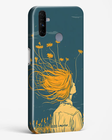 Golden Cascade [BREATHE] Hard Case Phone Cover (Realme)