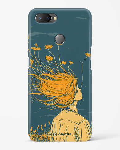 Golden Cascade [BREATHE] Hard Case Phone Cover (Realme)