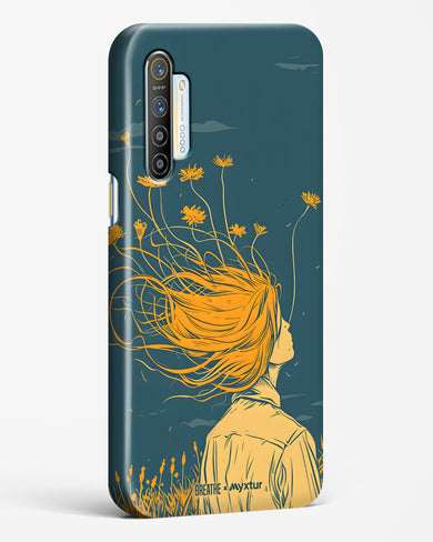 Golden Cascade [BREATHE] Hard Case Phone Cover (Realme)