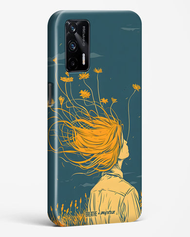 Golden Cascade [BREATHE] Hard Case Phone Cover (Realme)