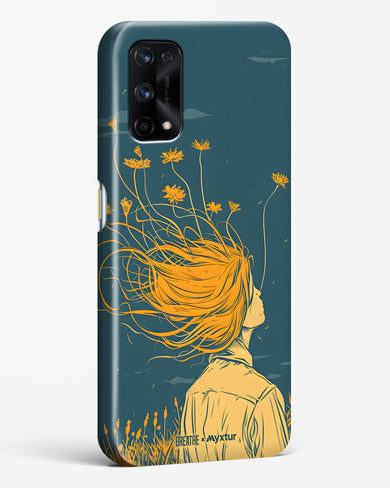 Golden Cascade [BREATHE] Hard Case Phone Cover (Realme)