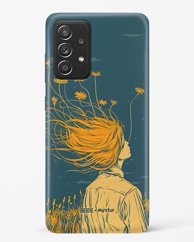 Golden Cascade [BREATHE] Hard Case Phone Cover (Samsung)
