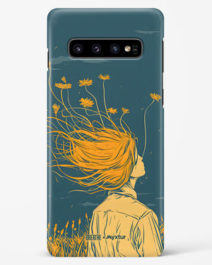 Golden Cascade [BREATHE] Hard Case Phone Cover (Samsung)