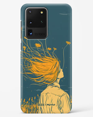 Golden Cascade [BREATHE] Hard Case Phone Cover (Samsung)
