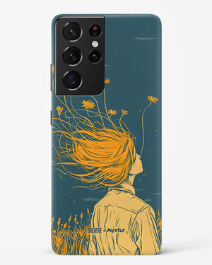 Golden Cascade [BREATHE] Hard Case Phone Cover (Samsung)