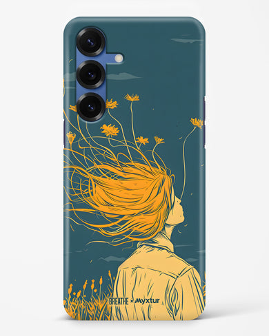 Golden Cascade [BREATHE] Hard Case Phone Cover (Samsung)
