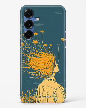Golden Cascade [BREATHE] Hard Case Phone Cover (Samsung)
