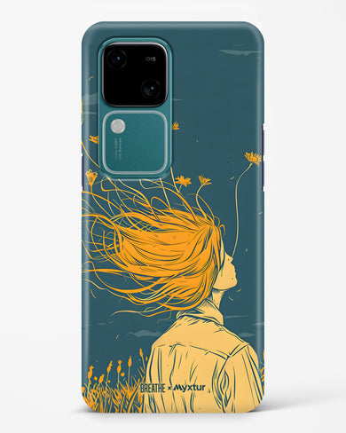 Golden Cascade [BREATHE] Hard Case Phone Cover (Vivo)