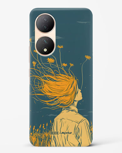 Golden Cascade [BREATHE] Hard Case Phone Cover (Vivo)