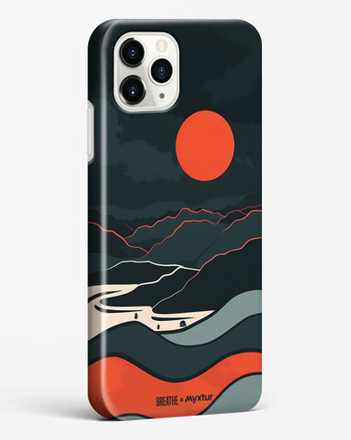 Fiery Nightfall [BREATHE] Hard Case Phone Cover (Apple)