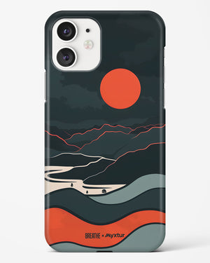 Fiery Nightfall [BREATHE] Hard Case Phone Cover (Apple)