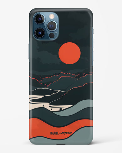 Fiery Nightfall [BREATHE] Hard Case Phone Cover (Apple)