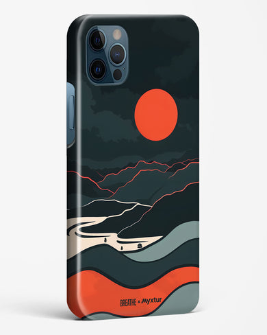 Fiery Nightfall [BREATHE] Hard Case Phone Cover (Apple)