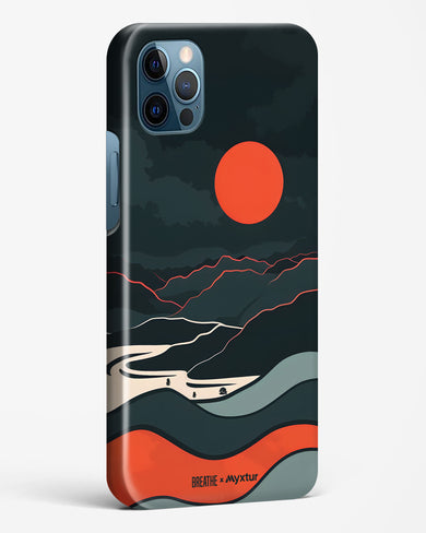 Fiery Nightfall [BREATHE] Hard Case Phone Cover (Apple)